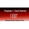 YARGITAY  1. CEZA DAİRESİ     E. 2015/5759