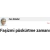 Can Dündar'ın yazısı. 30.10.2015