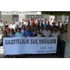 TUTUKLAMALAR PROTESTO EDİLDİ