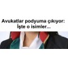 AVUKATLAR DA PODYUMA ÇIKACAK