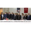ADANA BARO BAŞKANI Av. ÇITIRIK PROTOKOL İLE BULUŞTU