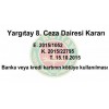 Banka veya kredi kartının kötüye kullanılması