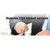 Noterler 7/24 hizmet verecek