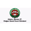 Adana  Barosu 27. Olağan Genel Kurul Gündemi 