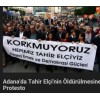 Av Elçi'nin öldürülmesi Adana' da protesto edildi