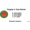 T.C. YARGITAY 4. CEZA DAİRESİ  E. 2013/19972