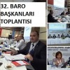 TBB 32. BARO BAŞKANLARI TOPLANTISI