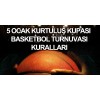 ERKEK BASKETBOL OYUN KURALLARI 