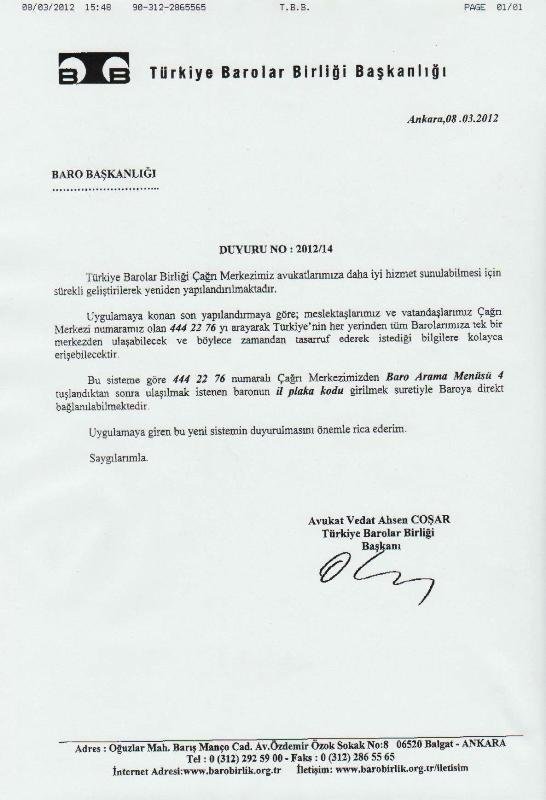 TBB ÇAĞRI MERKEZİ