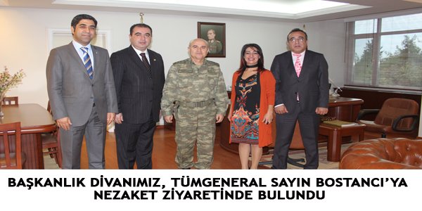BAŞKANLIK DİVANIMIZ, TÜMGENERAL SAYIN BOSTANCI’YA NEZAKET ZİYARETİNDE BULUNDU