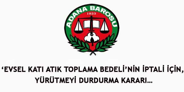 YÜRÜTMEYİ DURDURMA KARARI…