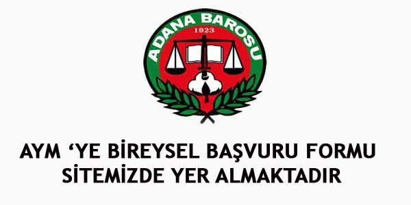 AYM’ YE BİREYSEL BAŞVURU HAKKI, 23 EYLÜL 2012 TARİHİNDEN İTİBAREN YÜRÜRLÜĞE GİRDİ. 