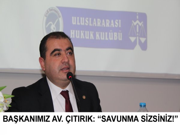 BAROMUZ, ÇAĞ ÜNİVERSİTESİ HUKUK KULÜBÜ’NÜN KONUĞU OLDU