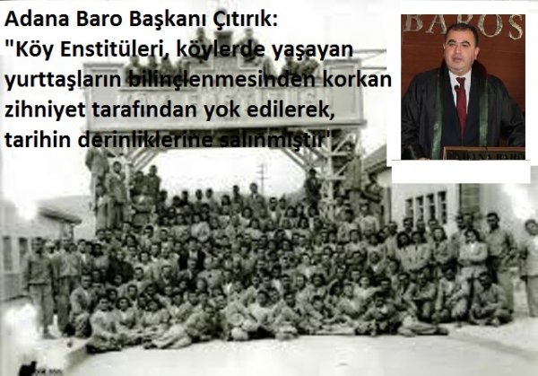 KÖY ENSTİTÜLERİ'NİN KURULUŞUNUN 74.