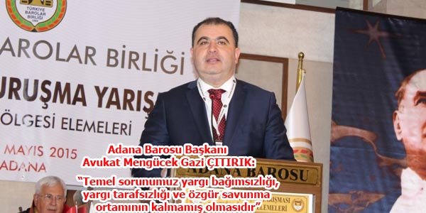 TBB STAJYER AVUKATLAR KURGUSAL DURUŞMASI BAŞLADI