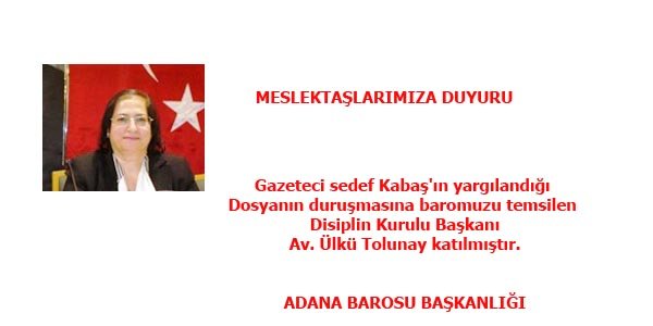 Gazeteci Sedef Kabaş