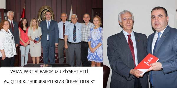 Vatan Partisi Baromuzu ziyaret etti