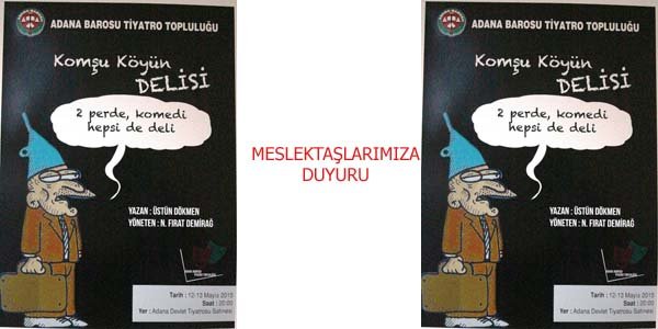 Köyün Delisi sizleri bekliyor..!