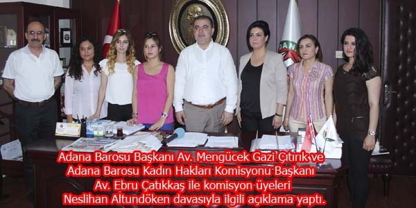 Neslihan Altundöken davasıyla ilgili