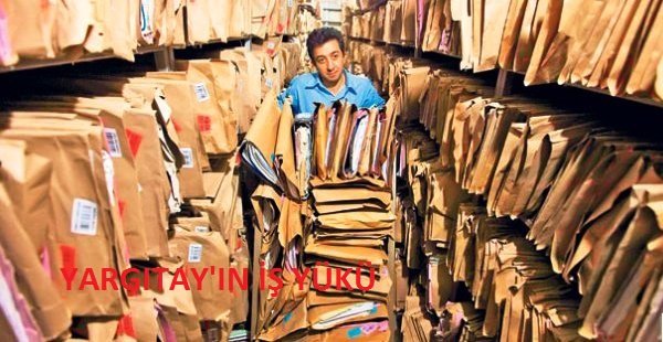 Yargıtay'ın 2014 yılı iş yükü 1 milyon dosya