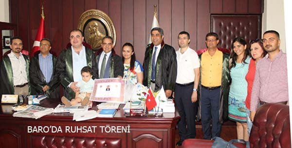 Sezgin DİZ, meslek yemini etti