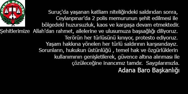 Kaos ortamı devam ediyor