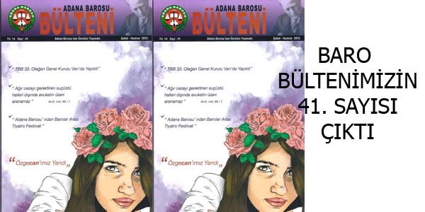Baro Bültenimizin 41. Sayısı Çıktı