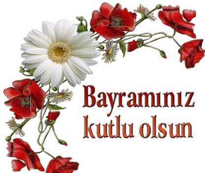 Şeker tadında bayramlar dileriz