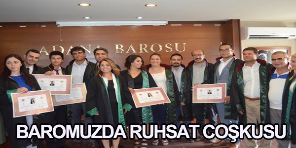 Baromuzda Ruhsat Coşkusu