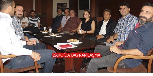 Baro'da Bayramlaşma yapıldı