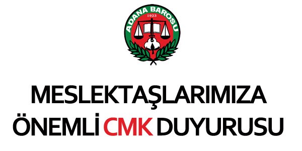  CMK DUYURUSU