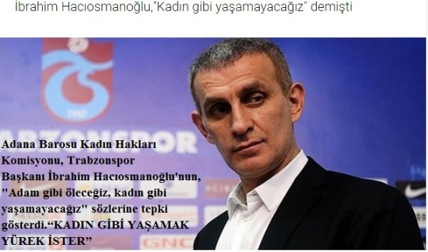 Açıklamada: ''Kadın gibi yaşamak yürek ister''