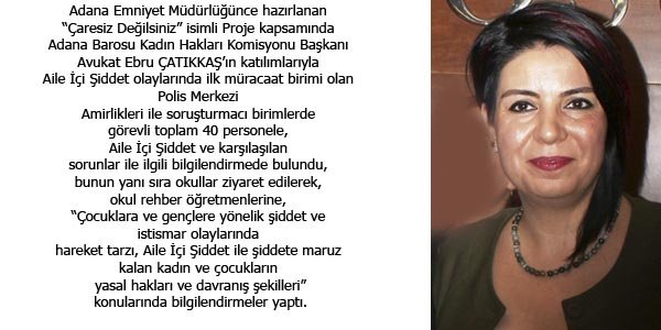 'Çaresiz Değilsiniz' Projesi