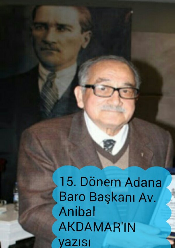 15. Dönem Adana Baro Başkanı