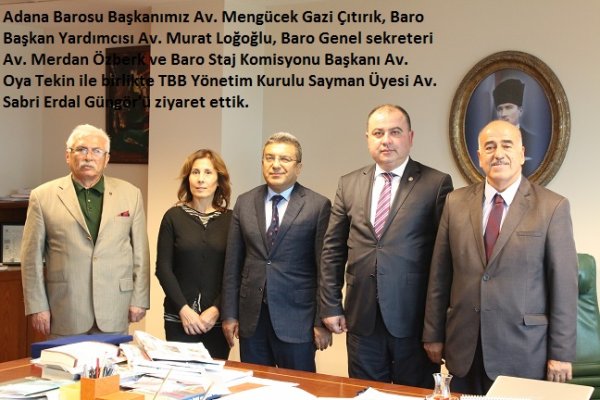 TBB Yönetim Kurulu Sayman Üye Av. Sabri Erdal