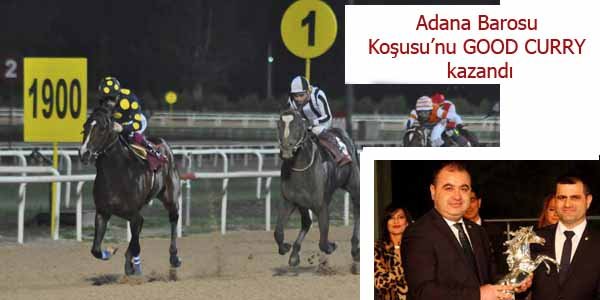 Adana Barosu Koşusu’nu GOOD CURRY kazandı