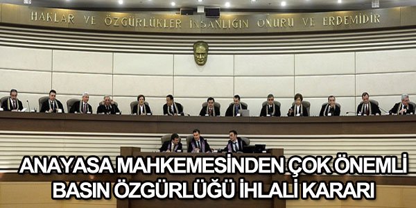Anayasa Mahkemesinin 11/11/2015 Tarihli ve 2013/2623 Başvuru Numaralı Kararı