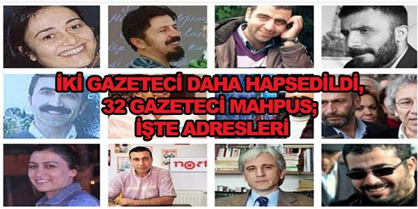 İki Gazeteci Daha Hapsedildi
