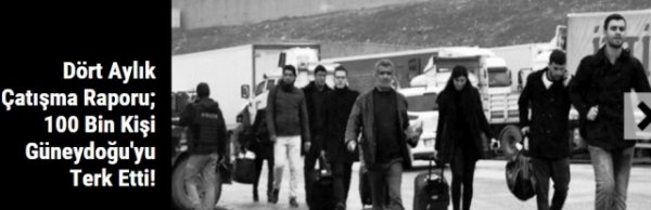 100 bin kişi Güneydoğu'dan