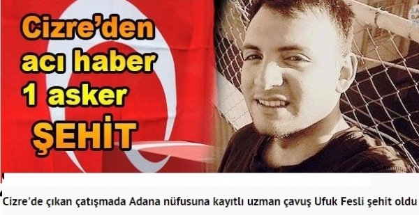 Şehit Ufuk Fesli..