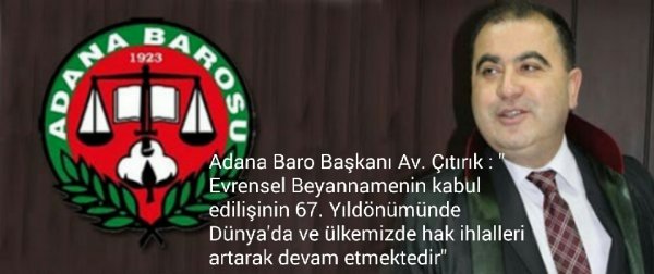 Av. Çıtırık, İnsan Hakları...