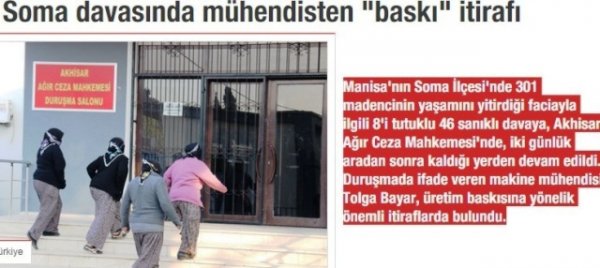 Soma ilçesinde yaşanan maden faciası