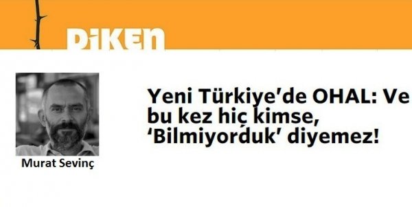 Murat Sevinç -Yeni Türkiye'de