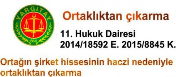 11. Hukuk Dairesi         2014/18592 E.  ,  2015/8845 K. "İçtihat Metni"
