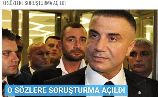 O SÖZLERE SORUŞTURMA AÇILDI