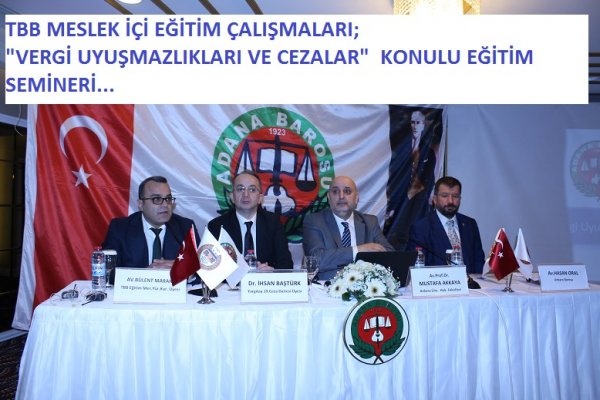 TBB Eğitim Merkezi Meslek İçi Eğitim Çalışmaları kapsamında