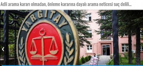 Adli arama kararı olmadan