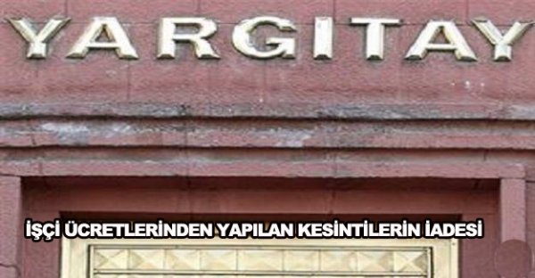 YARGITAY HUKUK GENEL KURULU KARARI