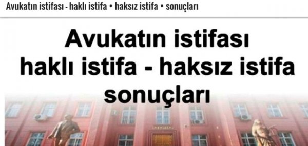 Avukat üzerine aldığı işi kanun