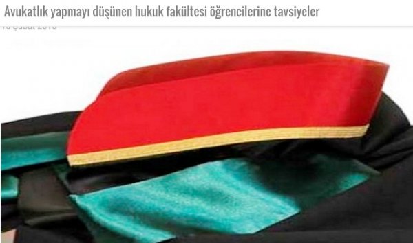 Avukatlık yapmayı düşünen hukuk fakültesi öğrencilerine tavsiyeler